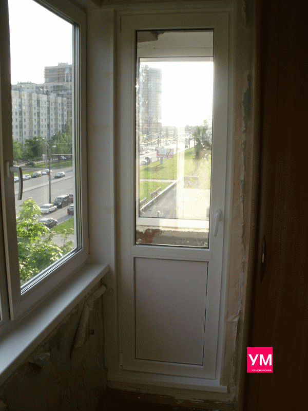 Окно С Дверью На Балкон Фото