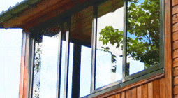 Раздвижное окно для установке на балконе, на даче
