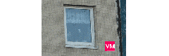 Пластиковое одностворчатое окно в доме 137 серии