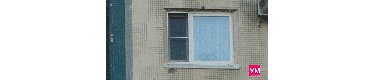 Фото установленного двухстворчатого пластикового окна  шириной 1700 и высотой 1420 в доме 137 серии, где обе створки открываются. Одна ещё и откидывается.