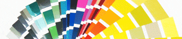 Образцы цветов покраски окна из каталога РАЛ
