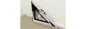 Треугольные пластиковые окна в глухом исполнении и с открыванием
